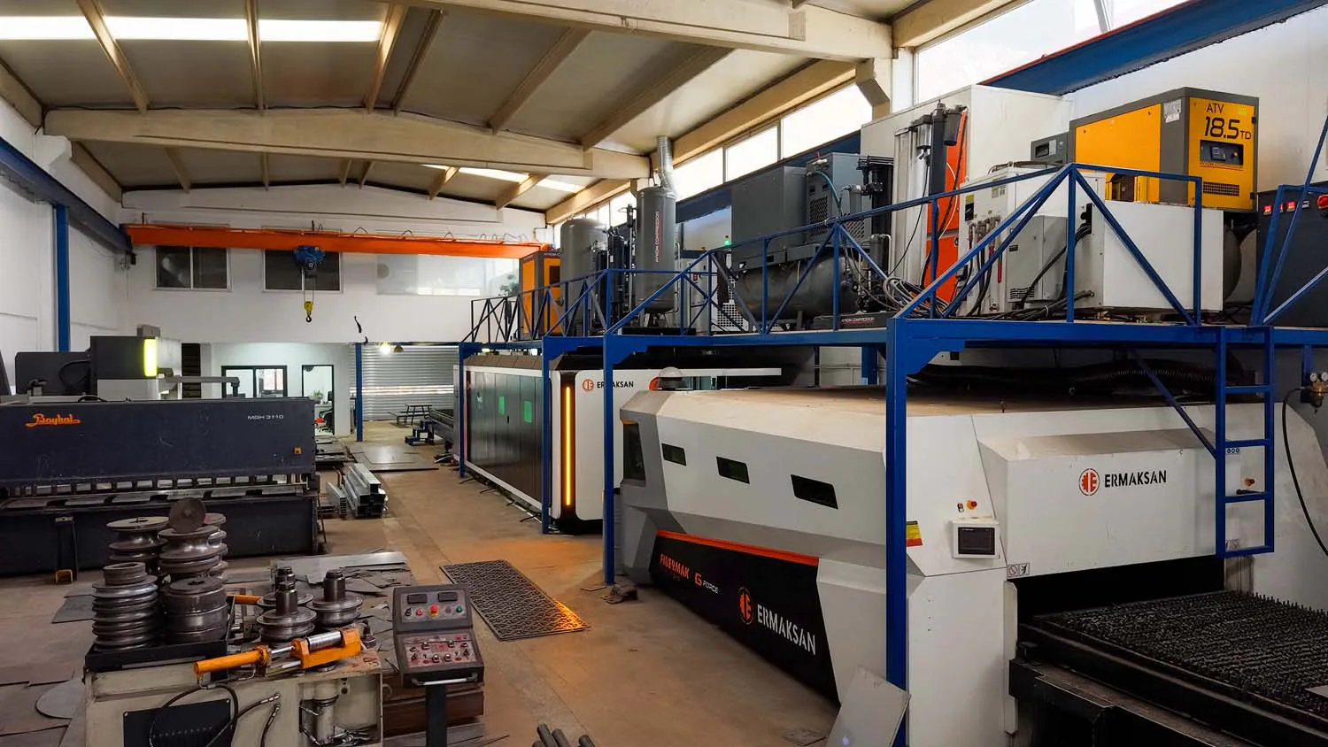 Tatatoğlu Metal fiber lazer üretim tesisi
