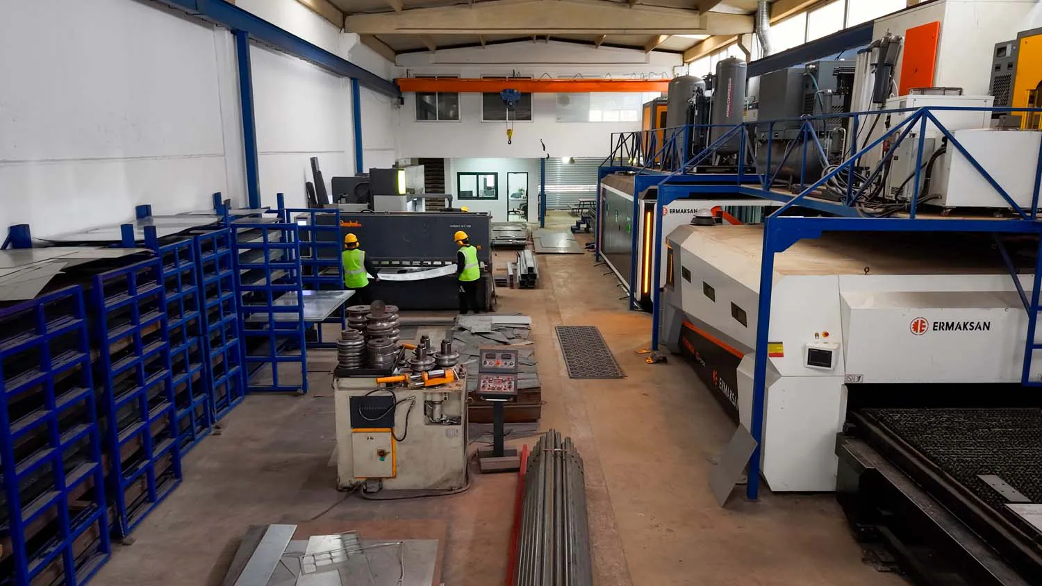 Bodrum metal işleme üretim hattı