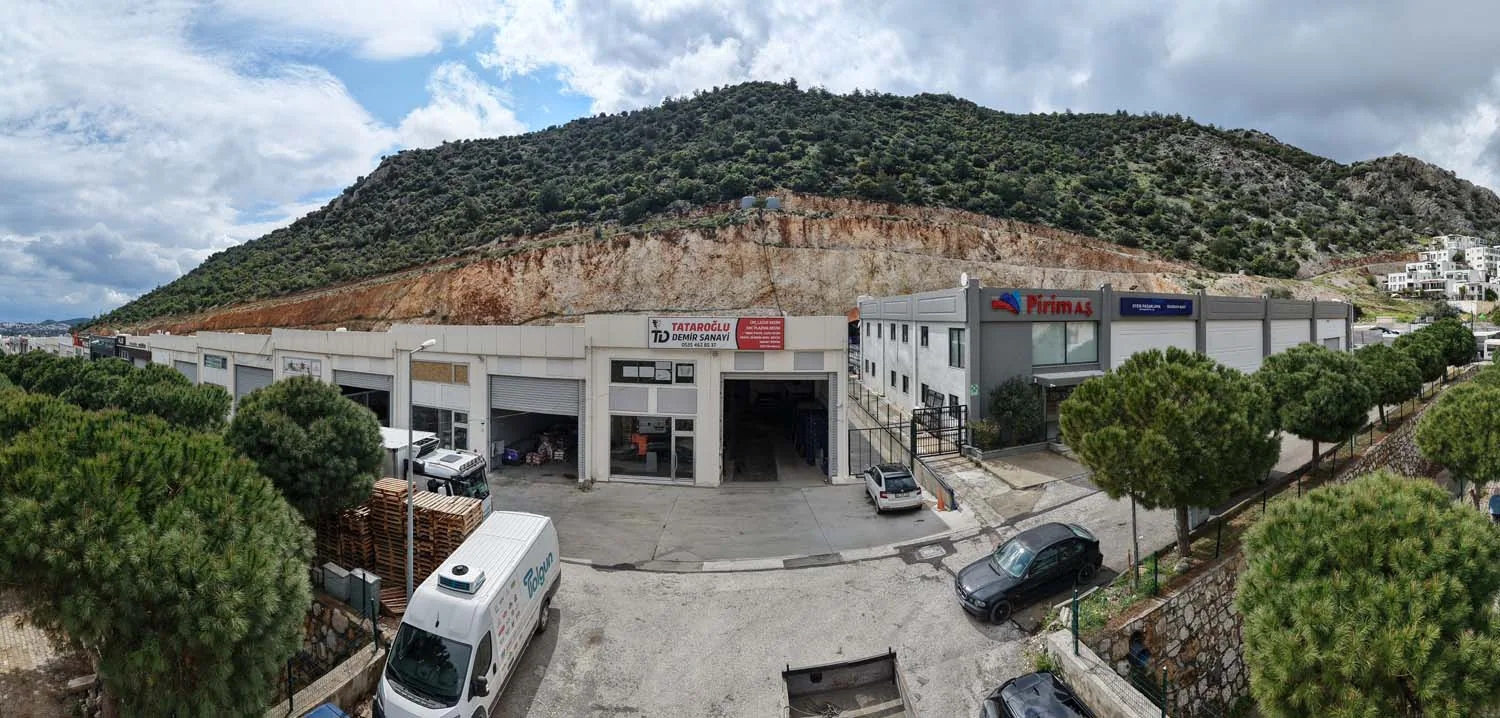 Tataroğlu Metal Bodrum tesis dış görünümü